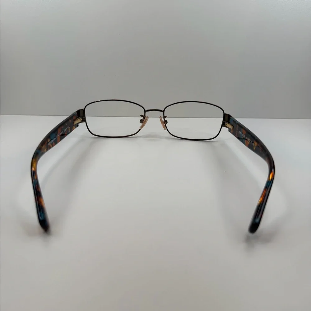 COACH EYEGLASSES HC5075/9244 (DARK BROWN/TEAL CONFETTI) 53•17•135 COACH GLASSES